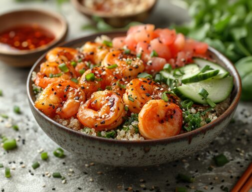 06 Shrimp Poke Bowl